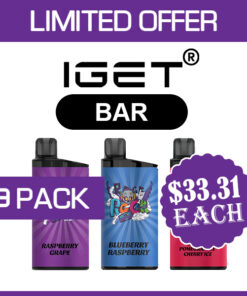 IGET BAR – 3500 PUFFS  – 3 PACK