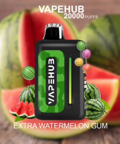VAPEHUB EXTRA WATERMELON GUM – 20000 PUFFS