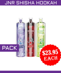 JNR SHISHA HOOKAH – 12000 PUFFS – 3 PACK