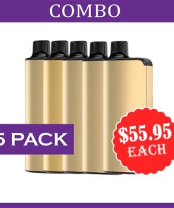 ALIBARBAR INGOT – 5 PACK- 9000 PUFFS