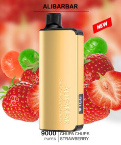 ALIBARBAR INGOT – CHUPA CHUPS STRAWBERRY – 9000 PUFFS
