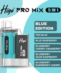 Higo PRO MIX 5 IN 1 – BLUE EDITION – 6000 PUFFS