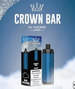 ALFAKHER CROWN BAR BERRY ICE – 8000 PUFFS