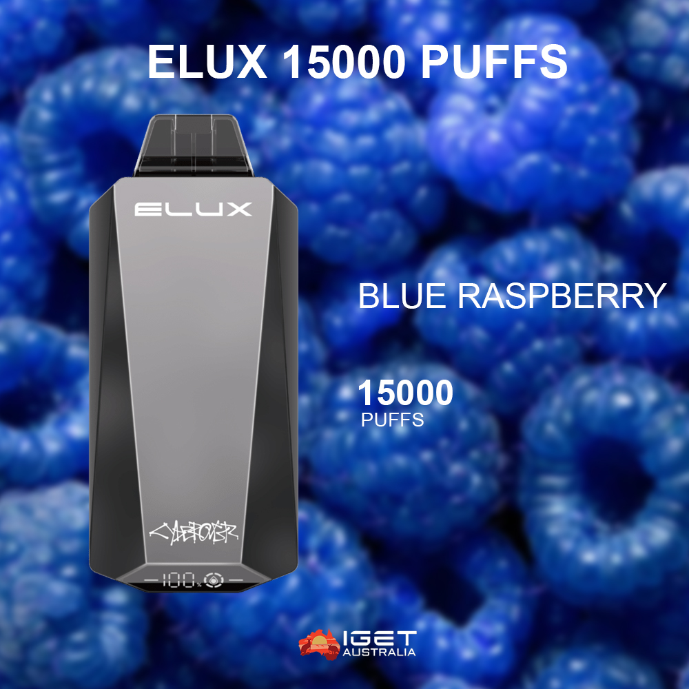 ELUX BLUE RASPBERRY – 15000 PUFFS