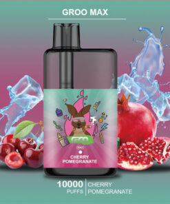 GROO MAX -CHERRY POMEGRANATE- 10000 PUFFS