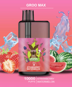 GROO MAX – STRAWBERRY WATERMELON – 10000 PUFFS