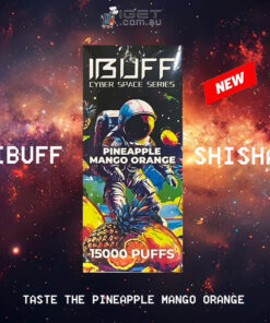 IBUFF-SHISHA – PINEAPPLE MANGO ORANGE- 15000 PUFFS