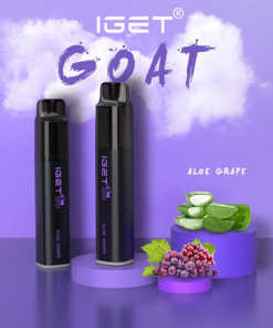 IGET GOAT ALOE GRAPE – 5000 PUFFS
