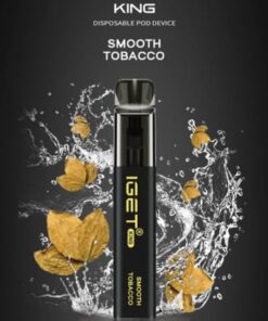 IGET KING SMOOTH TOBACCO – 2600 PUFFS
