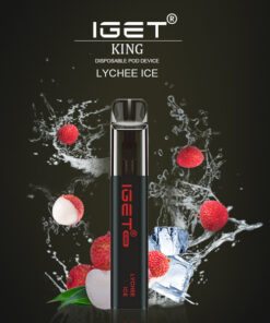 IGET KING LYCHEE ICE – 2600 PUFFS