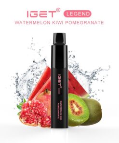 IGET LEGEND WATERMELON KIWI POMEGRANATE  – 4000 PUFFS