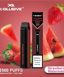 X-QLUSIVE STRAWBERRY WATERMELON – 2500 PUFFS