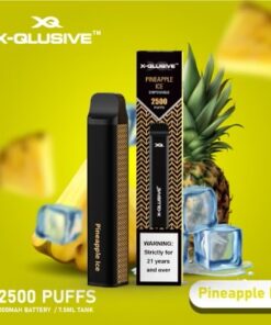 X-QLUSIVE PINEAPPLE ICE – 2500 PUFFS