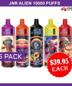 JNR ALIEN 10000 PUFFS – 5 PACK
