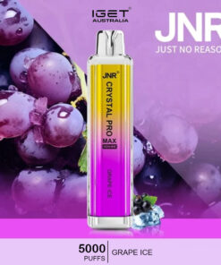 JNR CRYSTAL PRO MAX – GRAPE ICE – 5000 PUFFS