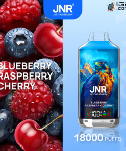 JNR FALCON -X BLUEBERRY RASPBERRY CHERRY   – 18000 PUFFS
