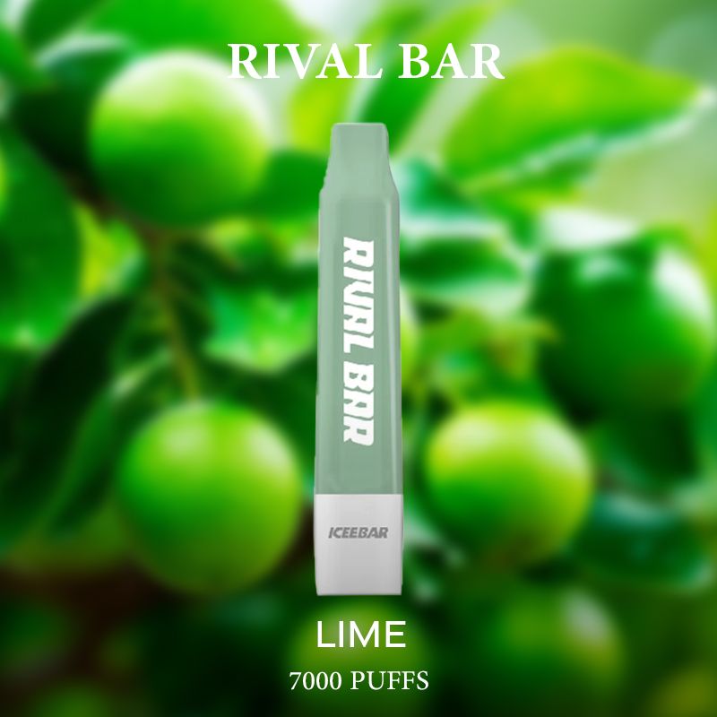 RIVAL BAR LIME – 7000 PUFFS