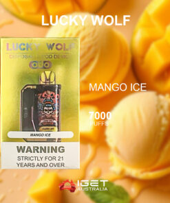 LUCKY WOLF MANGO ICE – 7000 PUFF