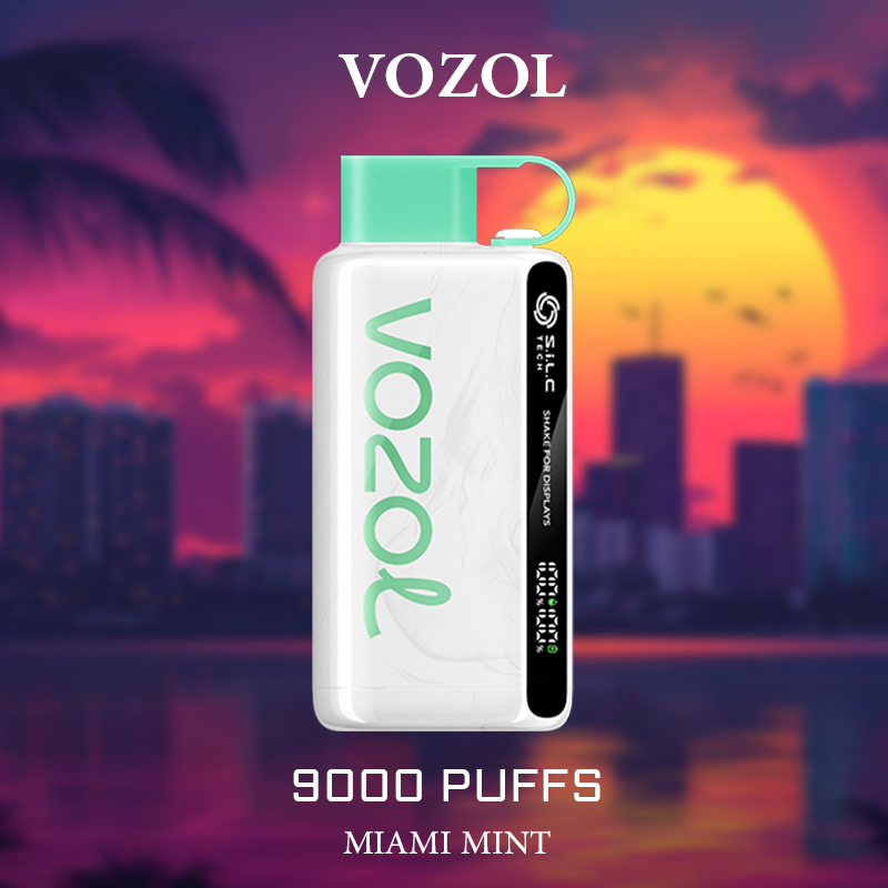 VOZOL MIAMI MINT – 9000 PUFFS