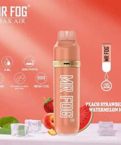 MR FOG PEACH STRAWBERRY WATERMELON ICE – 3600 PUFFS