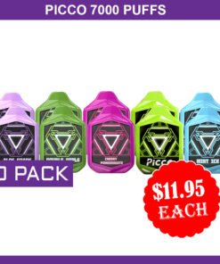 PICCO 7000 PUFFS – 10 PACK
