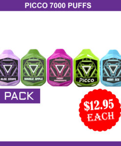 PICCO 7000 PUFFS – 5 PACK