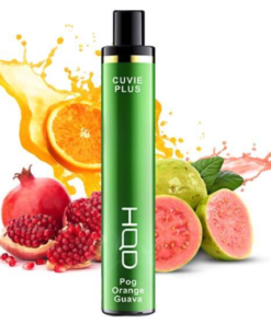 HQD CUVIE PLUS POD ORANGE GUAVA – 1200 PUFFS