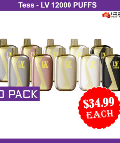 TESS-LV 12000 PUFFS – 10 PACK