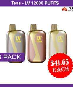 TESS-LV 12000 PUFFS – 3 PACK