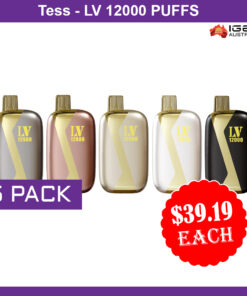 TESS-LV 12000 PUFFS – 5 PACK