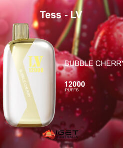 TESS-LV BUBBLE CHERRY – 12000 PUFFS