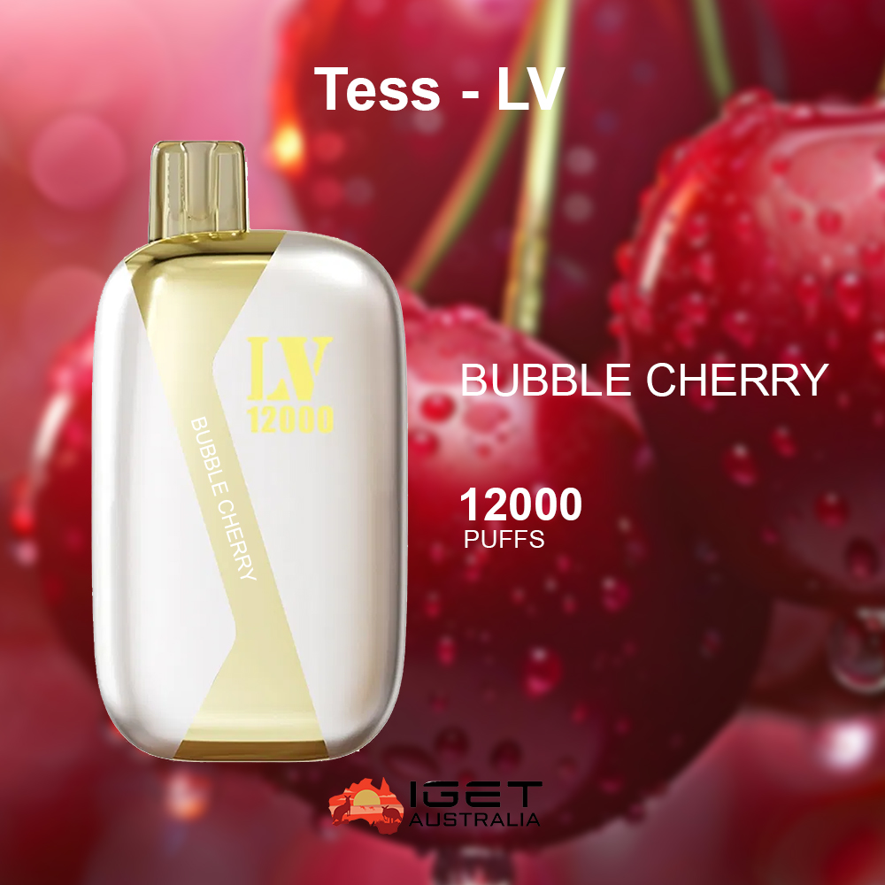 TESS-LV BUBBLE CHERRY – 12000 PUFFS