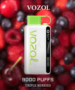 VOZOL TRIPLE BERRIES – 9000 PUFFS