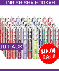 JNR SHISHA HOOKAH – 12000 PUFFS – 500 PACK