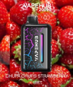 VAPEHUB CHUPA CHUPS STRAWBERRY – 20000 PUFFS