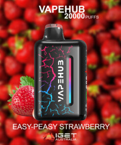 VAPEHUB EASY-PEASY STRAWBERRY – 20000 PUFFS