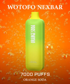 WOTOFO NEXBAR ORANGE SODA – 7000 PUFFS