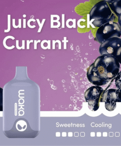 WAKA SMASH JUICY BLACK CURRANT – 6000 PUFFS
