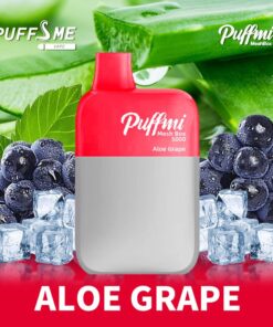 PUFFMI ALOE GRAPE ICE – 5000 PUFFS
