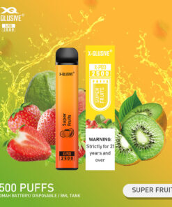 X-QLUSIVE MEGA SUPER FRUIT– 3500 PUFFS