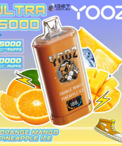 YOOZ ULTRA – ORANGE MANGO PINEAPPLE ICE – 15000 PUFFS