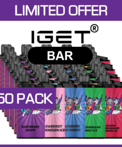 IGET BAR – 3500 PUFFS  – 150 PACK