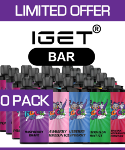 IGET BAR – 3500 PUFFS  – 30 PACK