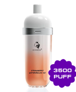 GUNNPOD WAVE STRAWBERRY WATERMELON ICE – 3500 PUFFS