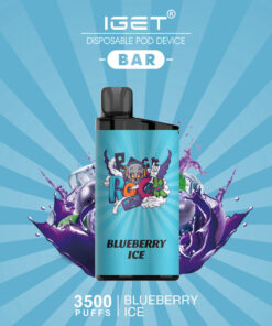 IGET BAR BLUEBERRY ICE – 3500 PUFFS
