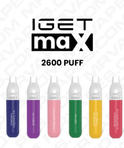 IGET MAX Disposable Vape Wholesale (2300 Puffs)