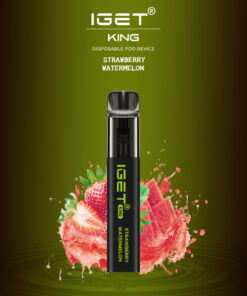 IGET KING STRAWBERRY WATERMELON – 2600 PUFFS
