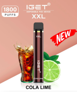 IGET XXL COLA LIME – 1800 PUFFS