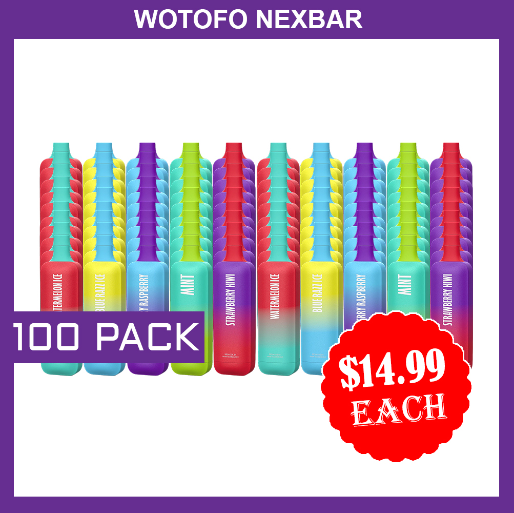 WOTOFO NEXBAR 7000 PUFFS – 100 PACK