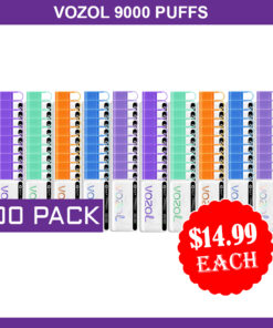 VOZOL 9000 PUFFS – 100 PACK